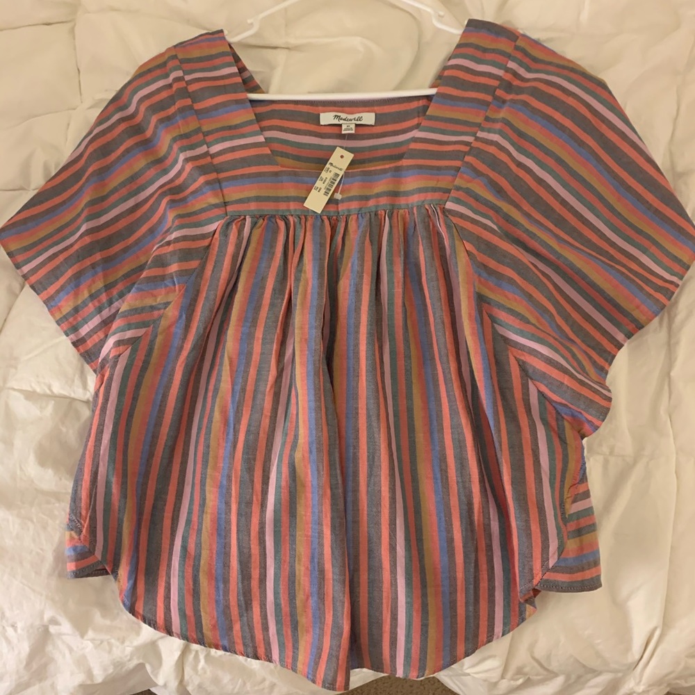 Madewell butterfly top. NWT